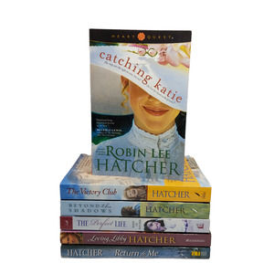 6 x Robin Lee Hatcher Paperback Book Lot Catching Katie Victory Club Return Me